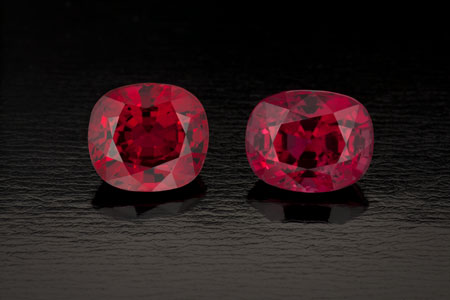 spinel-red spinel burma 4.83- 5.04ct— photo by R. Weldon